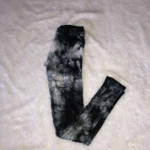 tie dye leggings